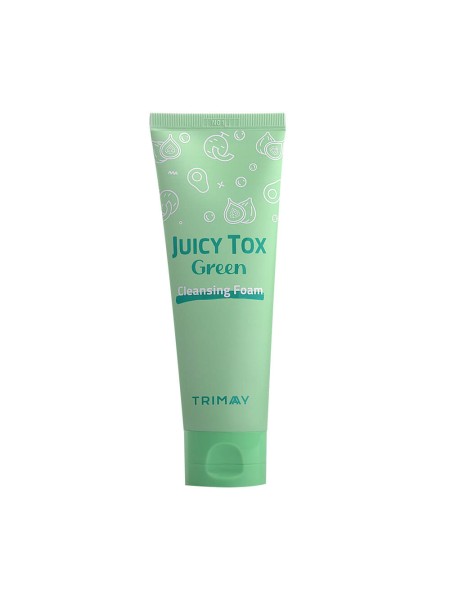 TRIMAY Пенка для умывания Juicy Tox Green Foam Cleanser 120 мл																														