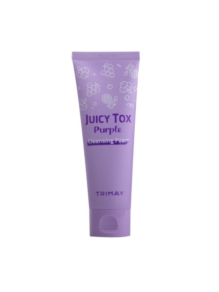 TRIMAY Пенка для умывания Juicy Tox Purple Foam Cleanser 120 мл																														