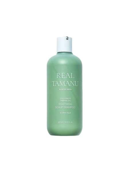 Rated Green Успокаивающий шампунь для кожи головы Real Tamanu 400мл
