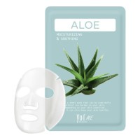 YUR ME Маска для лица с экстрактом алоэ Aloe Sheet Mask 25 гр