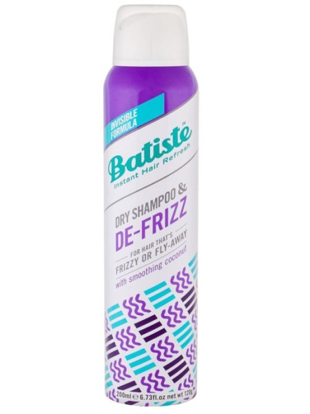 BATISTE Сухой шампунь Dry shampoo De-frizz 200 мл