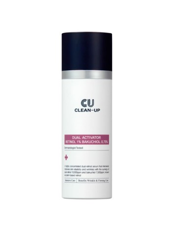 CUSKIN Интенсивная сыворотка с 1% ретинола и бакучиолом Dual Activator Retinol 1%Bakuchiol0.75%,30мл