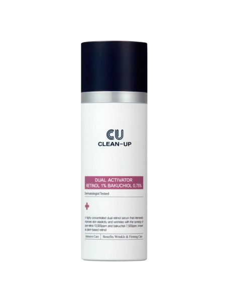 CUSKIN Интенсивная сыворотка с 1% ретинола и бакучиолом Dual Activator Retinol 1%Bakuchiol0.75%,30мл