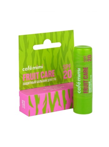 Cafe mimi Защитный бальзам для губ FRUIT CARE 4,2гр