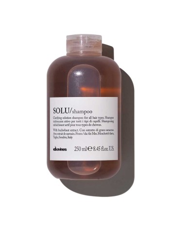 Davines Освежающий шампунь для глубокого очищения волос Solu Shampoo 250 мл