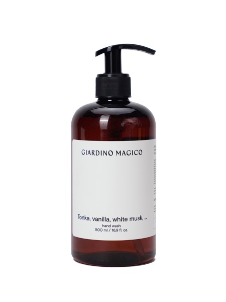 GIARDINO MAGICO Жидкое мыло для рук Tonka, Vanilla, White Musk 500 мл