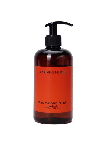 GIARDINO MAGICO Жидкое мыло для рук Musk, mandarin, santal 500мл