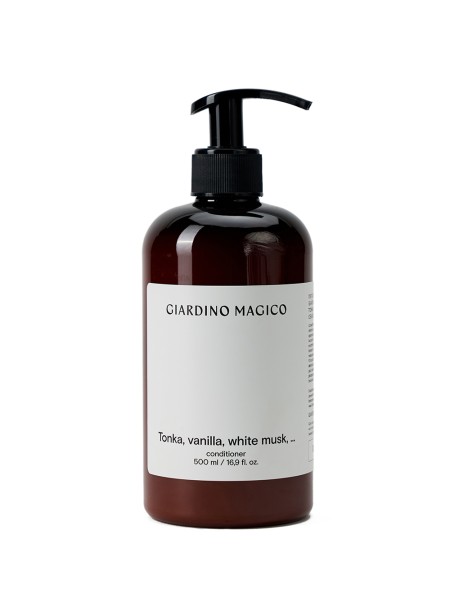 GIARDINO MAGICO Питательный кондиционер для волос Tonka, Vanilla, White Musk 500 мл																	