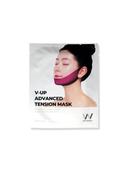 WONJIN Маска-бандаж для лица Effect V-Up Advanced Tension Mask