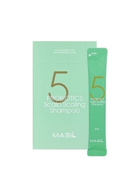 MASIL Шампунь глубокоочищающий с пробиотиками 5 Probiotics Scalp Scaling Shampoo 8 мл
