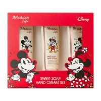 JMSOLUTION Подарочный набор кремов для рук X Disney Life Sweet Soap Hand Cream Set (Mickey