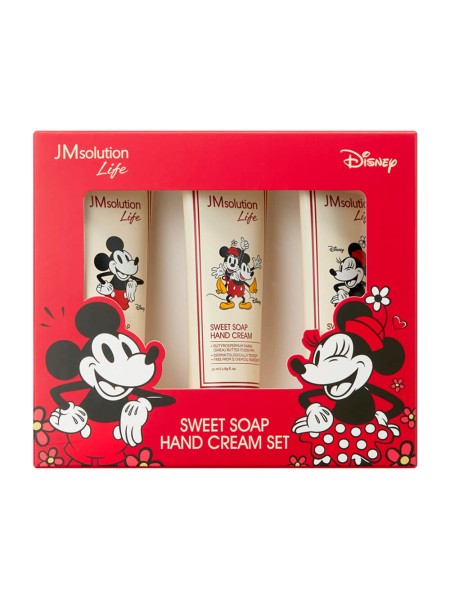 JMSOLUTION Подарочный набор кремов для рук X Disney Life Sweet Soap Hand Cream Set (Mickey