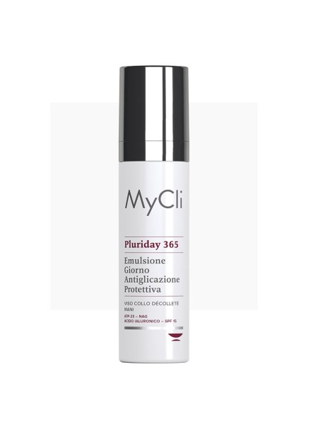 MyCli Защитная эмульсия для лица и глаз Pluriday 365 Anti glication protective day emulsion 50 мл
