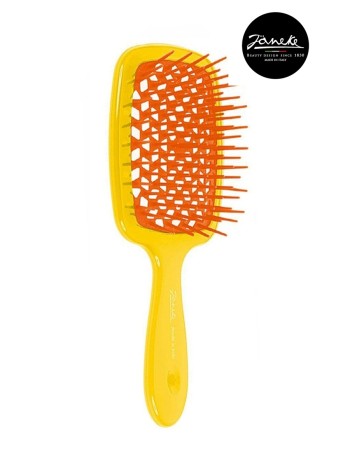 Janeke Расческа Superbrush The Original Italian Patent (желтый,оранжевый)																									