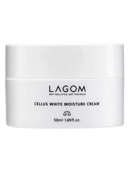 LAGOM Увлажняющий крем для выравнивания тона Cellus White Moisture Cream 50мл