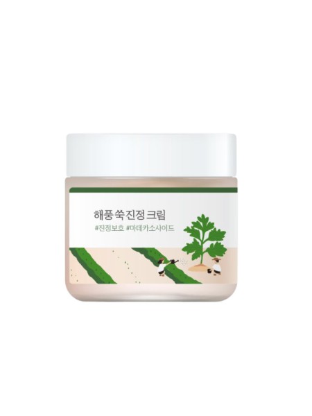 Round Lab Лёгкий успокаивающий крем с полынью Mugwort Calming Cream,80мл