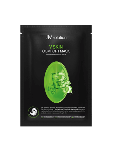 JMsolution Тканевая маска для сияния кожи с витамином B3 V Skin Comfort Mask