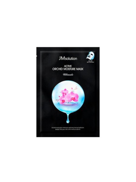 JMsolution Маска тканевая для восстановления кожи Active orchid moisture mask ultimate
