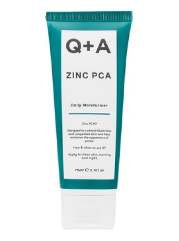 Q+A Увлажняющий крем для лица Zinc PCA Daily Moisturiser 75 мл