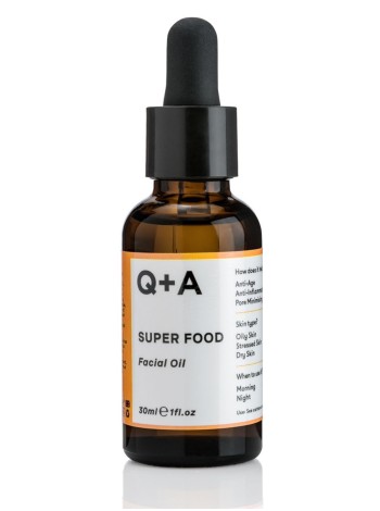 Q+A Масло для лица Super Food Facial Oil 30 мл.