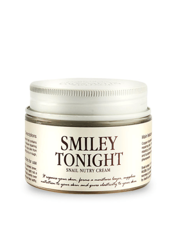 GRAYMELIN Крем для лица с улиточным муцином Smiley Tonight Snail Nutry Cream (50 гр)