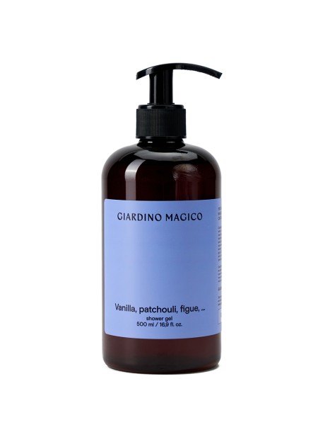 GIARDINO MAGICO Увлажняющий гель для душа Vanilla, Patchouli, Figue 500 мл																										