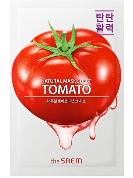 The Saem Тканевая маска с экстрактом томата - Natural Tomato Mask Sheet 21 мл