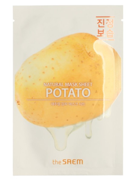 The Saem Маска тканевая с экстрактом картофеля Natural Potato Mask Sheet -, 21 мл
