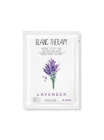 BALLON BLANK Маска с лавандой Premium Lavender Sheet Mask, 23 мл