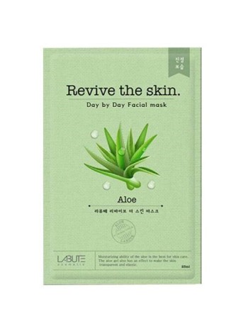 LABUTE COSMETICS Revive the skin Day by Day Facial Mask Aloe тканевая маска с алоэ