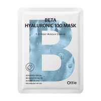 OTTIE Тканевая маска Гиалуроновая кислота Beta Hyaluronic 100 Mask, 23 г