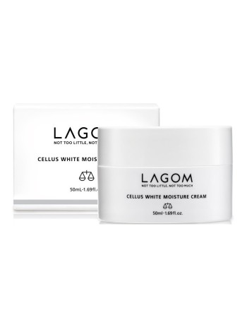 LAGOM Осветляющий увлажняющий крем для лица Cellus White Moisture Cream 50 мл