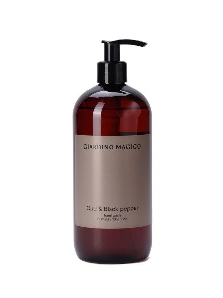 GIARDINO MAGICO Жидкое мыло для рук Oud & Black pepper (500 мл)
