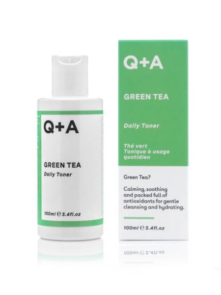 Q+A Тоник для лица  GREEN TEA  Toner 100 мл.