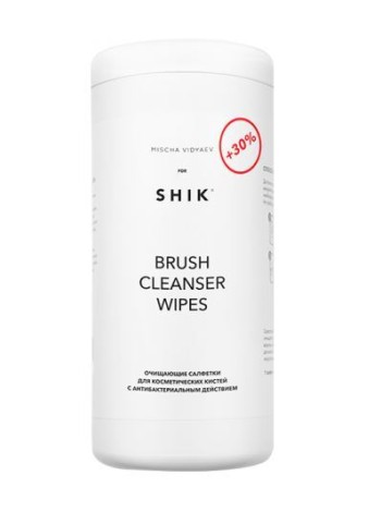 SHIK Очищающие салфетки для кистей Brush Cleanser Wipes 100 шт.
