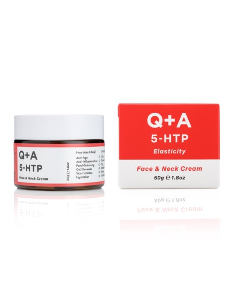 Q+A Крем для лица и шеи 5 HTP Face & Neck Cream 50 гр.