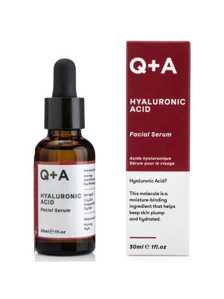 Q+A Сыворотка для лица Hyaluronic Acid 30 мл.