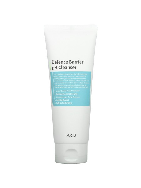 Purito Гель-пенка для умывания для проблемной кожи Defence Barrier pH Cleanser 150 мл