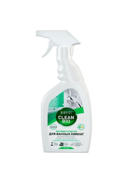BIORICO Чистящее Cредство Для Ванных Комнат Clean Bio Clean Bio 500 мл.