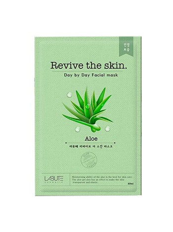 LABUTE COSMETICS Revive the skin Day by Day Facial Mask Blueberry тканевая маска с алоэ													