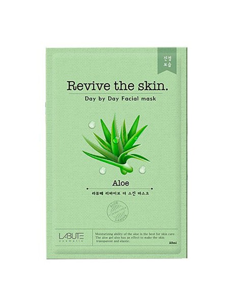 LABUTE COSMETICS Revive the skin Day by Day Facial Mask Blueberry тканевая маска с алоэ													