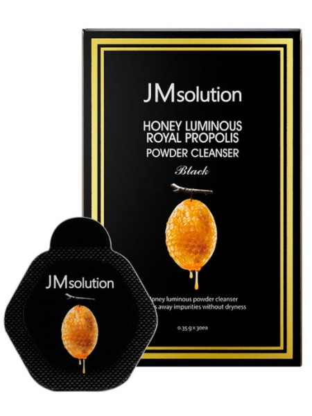 JMsolution Энзимная пудра с прополисом Honey Luminous Royal Propolis Powder Cleanser