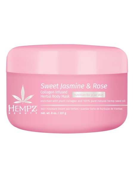 HEMPZ Маска для тела Сладкий Жасмин и Роза Sweet Jasmine & Rose Herbal Body 207 г