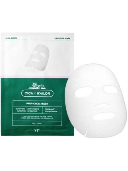 VT Cosmetics Тканевая маска для увлажнения кожи Pro-Cica Mask