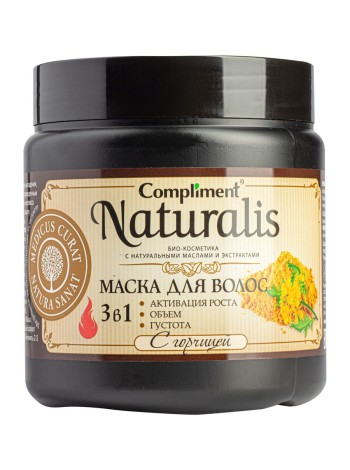 Compliment Naturalis Маска для волос с горчицей 500 мл