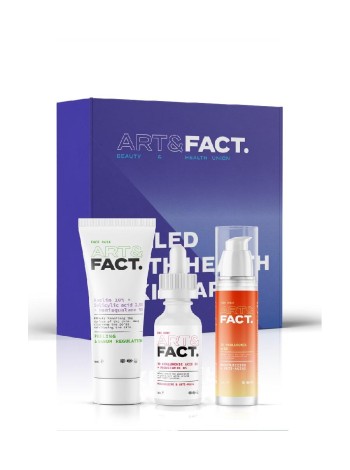 ART&FACT Подарочный косметический увлажняющий набор для мужчин для любого типа кожи.