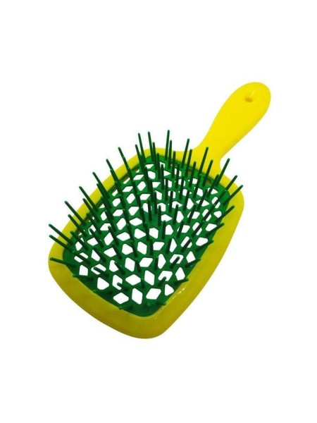 Janeke Расческа Superbrush The Original Italian Patent (лимонный,зеленый)																											