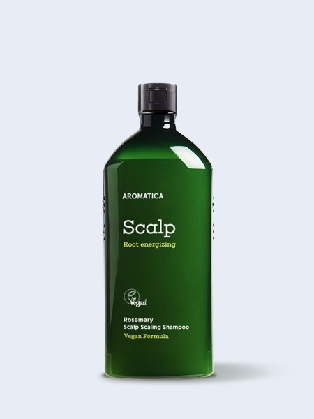 AROMATICA Интенсивно очищающий шампунь с розмарином Aromatica Rosemary Scalp Scaling Shampoo, 400 мл