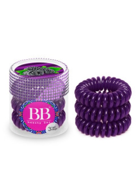 Beauty Bar резинка-браслет для волос Фиолетовый  3шт																														