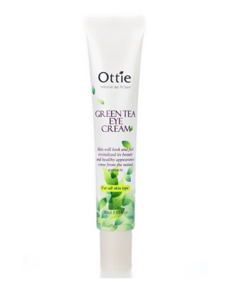 OTTIE Крем для кожи вокруг глаз с зеленым чаем Green Tea Eye Cream 30 мл